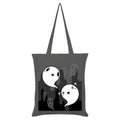 Grey-Black-White - Front - Grindstore Happy Spooks Tote Bag
