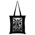 Black - Front - Deadly Tarot The Lovers Tote Bag