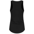 Black - Back - Grindstore Womens-Ladies Be Savage Not Average Vest Top