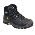 Black - Front - Grisport Mens Workmate Waxy Leather Safety Boots