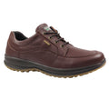 Brown - Front - Grisport Mens Livingston Leather Walking Shoes