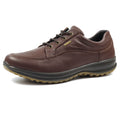 Brown - Lifestyle - Grisport Mens Livingston Leather Walking Shoes
