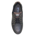 Black - Side - Grisport Mens Ayr Leather Walking Shoes