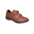 Brown - Front - Grisport Mens Lewis Leather Walking Shoes
