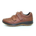 Brown - Side - Grisport Mens Lewis Leather Walking Shoes