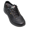 Black - Front - Grisport Mens Airwalker Leather Walking Shoes