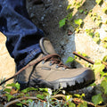 Green - Back - Grisport Mens Glencoe Nubuck Walking Boots