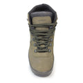 Green - Close up - Grisport Mens Glencoe Nubuck Walking Boots
