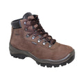 Brown - Front - Grisport Mens Glencoe Nubuck Walking Boots
