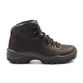 Brown - Back - Grisport Mens Peaklander Waxy Leather Walking Boots