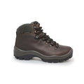 Brown - Side - Grisport Mens Peaklander Waxy Leather Walking Boots