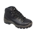 Black - Front - Grisport Mens Peaklander Waxy Leather Walking Boots