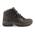 Brown - Back - Grisport Mens Avenger Waxy Leather Walking Boots
