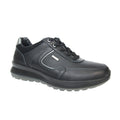 Black - Front - Grisport Womens-Ladies Hemlock Leather Walking Shoes
