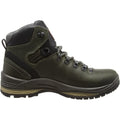 Green - Back - Grisport Unisex Adult Saracen Waxy Leather Walking Boots