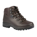 Brown - Front - Grisport Womens-Ladies Hurricane Waxy Leather Walking Boots
