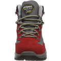 Red - Close up - Grisport Womens-Ladies Excalibur Suede Walking Boots