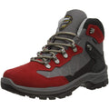 Red - Front - Grisport Womens-Ladies Excalibur Suede Walking Boots