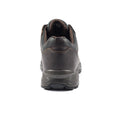 Brown - Side - Grisport Mens Exmoor Waxy Leather Walking Shoes