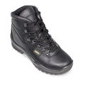 Black - Pack Shot - Grisport Mens Timber Waxy Leather Walking Boots