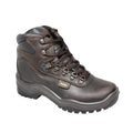 Brown - Front - Grisport Mens Timber Waxy Leather Walking Boots