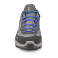 Grey-Charcoal - Close up - Grisport Mens Trident Suede Walking Shoes