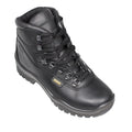 Black - Lifestyle - Grisport Unisex Adult Timber Waxy Leather Walking Boots