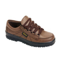 Brown - Front - Grisport Mens Modena Leather Walking Shoes