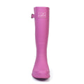 Pink - Close up - Lunar Womens-Ladies Largo Rubber Wellington Boots