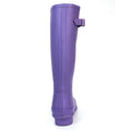 Purple - Side - Lunar Womens-Ladies Largo Rubber Wellington Boots