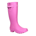 Pink - Front - Lunar Womens-Ladies Largo Rubber Wellington Boots