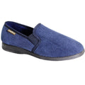 Navy - Front - Goodyear Mens Humber Slippers