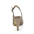 Taupe - Back - Lunar Womens-Ladies Sabrina Corsage Court Shoes