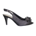 Black - Back - Lunar Womens-Ladies Sabrina Court Shoes