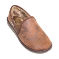 Brown - Side - Goodyear Mens Manor Slippers