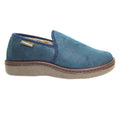 Blue - Back - Goodyear Mens Manor Slippers