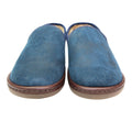Blue - Side - Goodyear Mens Manor Slippers