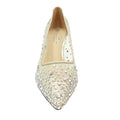 Gold - Close up - Lunar Womens-Ladies Argo Mesh Court Shoes