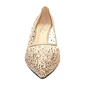 Rose Gold - Close up - Lunar Womens-Ladies Argo Mesh Court Shoes