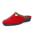 Red - Pack Shot - Lunar Womens-Ladies Michelle Slippers