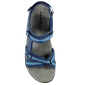 Blue - Side - Goodyear Womens-Ladies Rutland Sandals