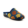 Blue - Front - Lunar Womens-Ladies Empire Slippers
