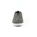 Grey - Pack Shot - Lunar Womens-Ladies Colette Leather Slippers