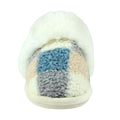 Blue - Lifestyle - Lunar Womens-Ladies Kayden Faux Fur Lined Slippers