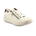 White - Front - Lunar Womens-Ladies Tori Trainers