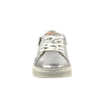 Silver - Close up - Lunar Womens-Ladies Aria Leather Trainers