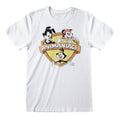 White - Front - Animaniacs Unisex Adult Logo T-Shirt