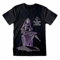 Black - Front - Nightmare Before Christmas Unisex Adult Sally Cat T-Shirt