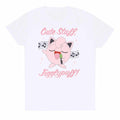 White-Pink - Front - Pokemon Unisex Adult Sing Along Jigglypuff T-Shirt
