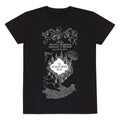 Black - Front - Harry Potter Unisex Adult Marauders Map T-Shirt